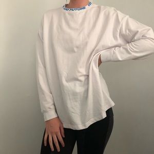 Simple White Long-Sleeve